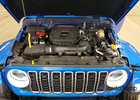 2025 Jeep Wrangler Sahara z USA, uszkodzony, nr VIN 1C4PJXEN1SW644941